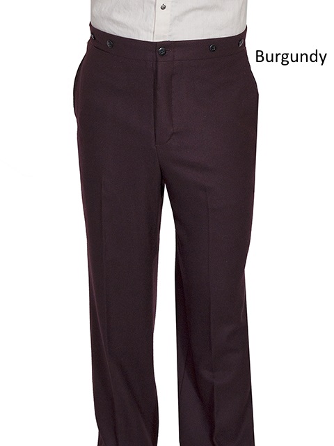 (image for) Classic Western Wool Blend Dress Trouser Pants